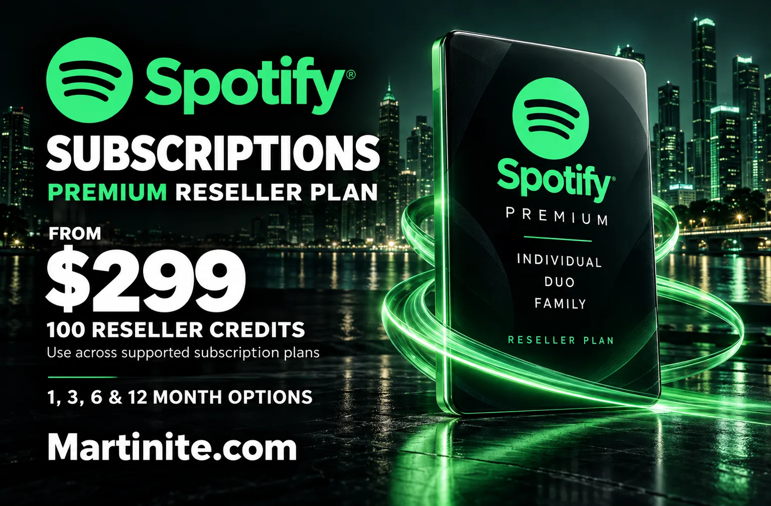 Spotify Reseller