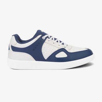 New White & Black Running Sports Shoes For Men