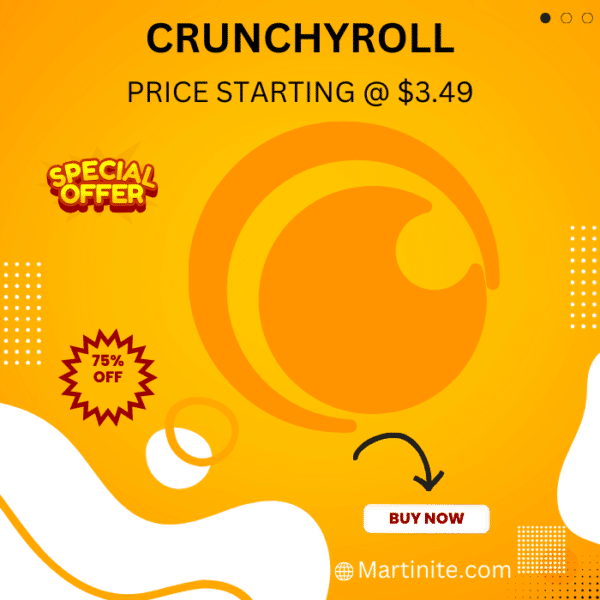Crunchyroll offers Crunchyroll pricing options, starting at just $3.49.